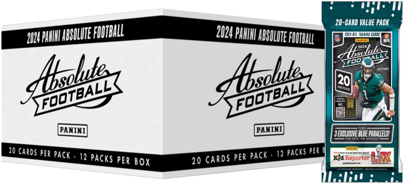 2024 Panini America Absolute Football NFL Jumbo Multi Pack Box