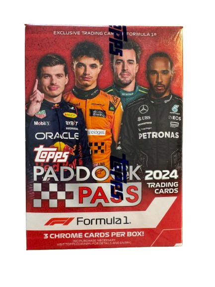 2024 Topps Paddock Pass Formula 1 Blaster Value Box